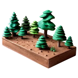 Clay Landscape Art PNG 06212024