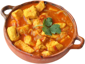 Clay Pot Chicken Curry PNG image