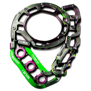 Clean New Bike Chain PNG Nak