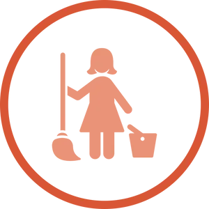 Cleaning Service Icon PNG image