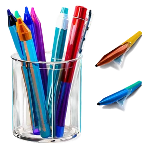 Clear Acrylic Pencil Holder Png 89 PNG image