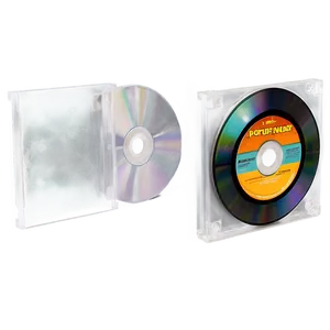 Clear Cd Case Illustration PNG Qxn23 PNG