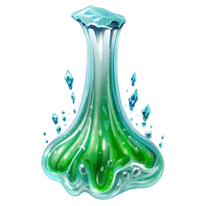 Clear Crystal Slime Png Bta PNG image