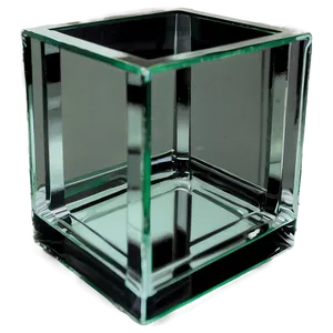 Clear Glass Box Png 06282024 PNG image