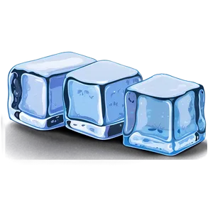 Clear Ice Cube PNG 05232024