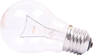 Clear Incandescent Bulb Isolated PNG image