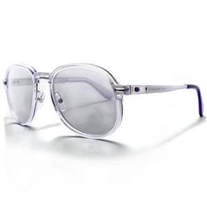 Clear Low Bridge Glasses PNG Kff79
