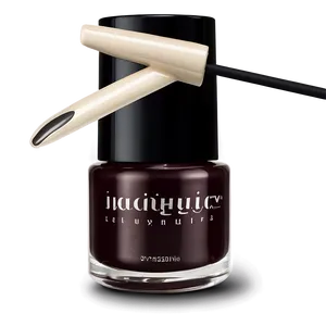 Clear Nail Polish PNG 05252024