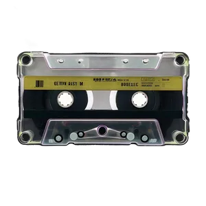 Clear Plastic Cassette Tape PNG Dti32 PNG