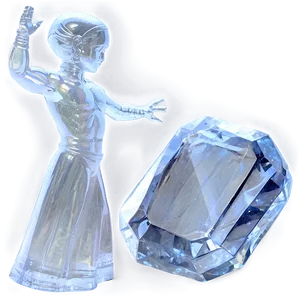 Clear Quartz Figurine Png 71 PNG image