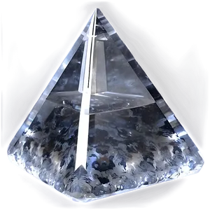 Clear Quartz Pyramid Png 06282024 PNG image