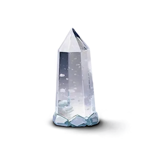 Clear Quartz Tower Png Agr29 PNG image