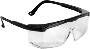 Clear Safety Goggles PNG image