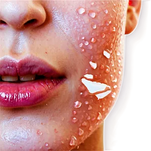 Clear Skin Closeup Png 06112024 PNG image