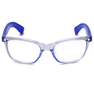 Clear Thin Frame Glasses Png 06132024 PNG image