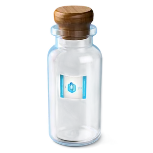 Clear Vial Png 06122024 PNG image