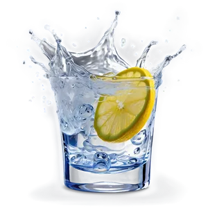 Clear Vodka Splash Png Cvf43 PNG image