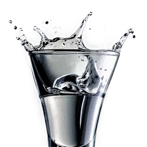 Clear Vodka Splash Png Mtk PNG image