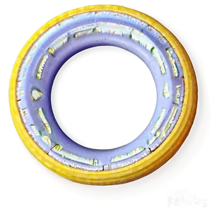 Clear Yellow Circle Figure PNG Med3 PNG