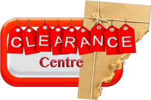 Clearance Sale Signage PNG image