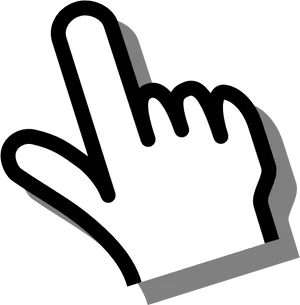 Clicking Hand Icon PNG image