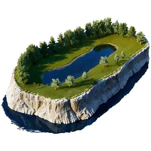 Cliff And River Bend Png Pnt92 PNG image