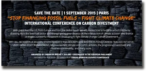 Climate Change Conference Announcement PNG image