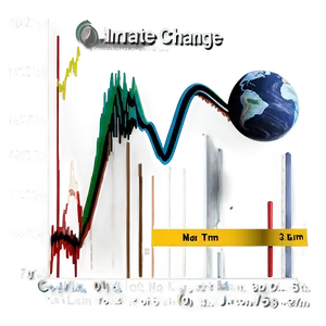 Climate Change Line Chart PNG 06262024
