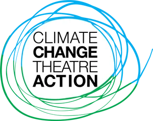 Climate Change Theatre Action Logo PNG image