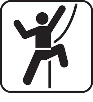 Climbing Sport Symbol PNG image