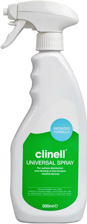 Clinell Universal Disinfectant Spray500ml PNG image