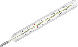 Clinical Mercury Thermometer