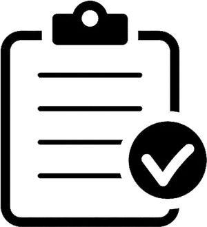 Clipboard Checklist Icon PNG image