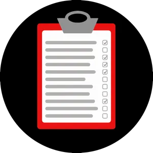 Clipboard Checklist Vector PNG image