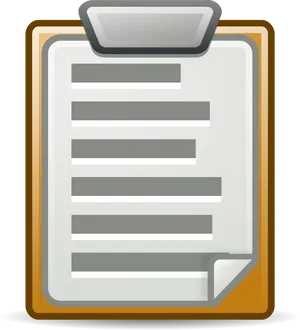 Clipboard Vector Graphic PNG