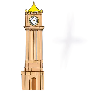 Clock Tower PNG Sop