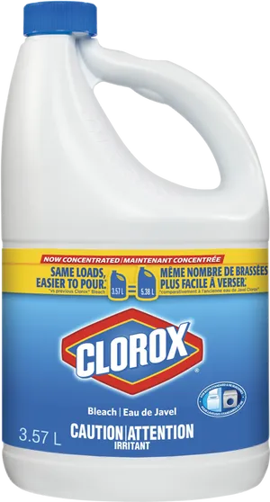 Clorox Bleach Container3.57 L PNG image
