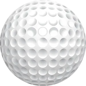 Close Up Golf Ball Texture