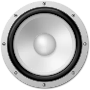 Close Up Modern Loudspeaker Design PNG image