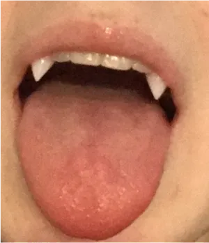Close Up Tongue Piercing PNG image