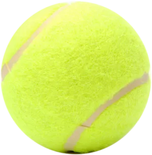 Close Up Yellow Tennis Ball PNG image