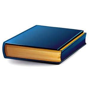 Closed Book Illustration Png 06282024 PNG image