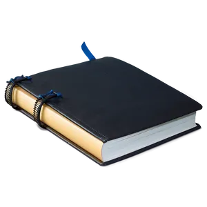 Closed Book Side View Png 06282024 PNG image