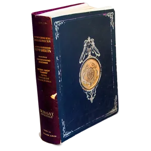Closed Book With Dust Jacket PNG 98