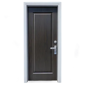 Closed Door With Panel Details PNG Wid