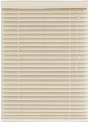 Closed White Window Blinds PNG image