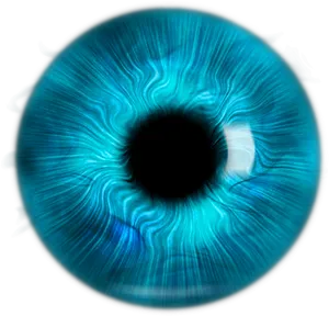 Closeup Blue Human Iris Texture PNG image
