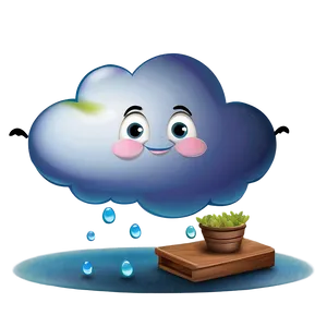 Cloud Cartoon Character Png 51 PNG image