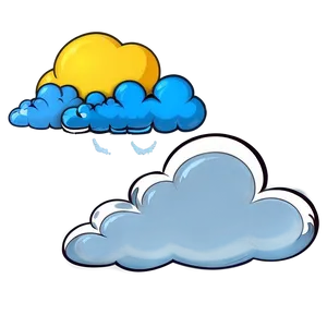 Cloud Cartoon Character Png Xxk PNG image