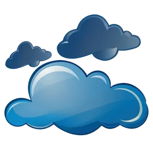 Cloud Cartoon Clipart PNG 06122024